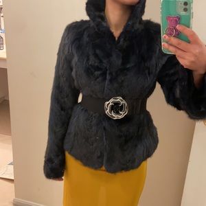 Resume mink fur coat. S